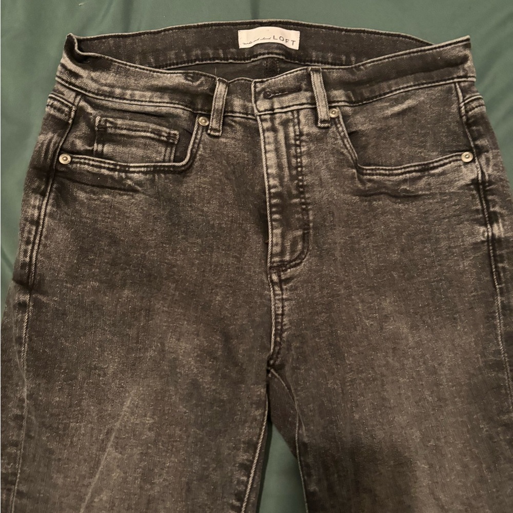 LOFT Women's Black Skinny Jeans - Picture 3 of 7